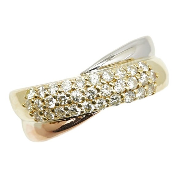 Other 18K & Platinum Diamond RingMetal Ring in Excellent condition